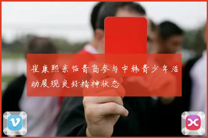 崔康熙亲临青岛参与中韩青少年活动展现良好精神状态